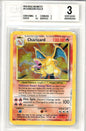 BGS 3 Charizard - Base #4/102 - Rare Holo