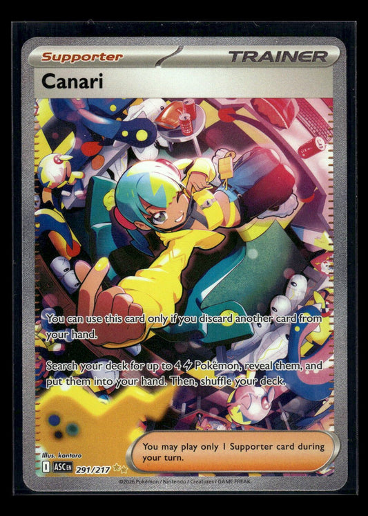 Canari 291/217 - Ascended Heroes  - Special Illustration Rare