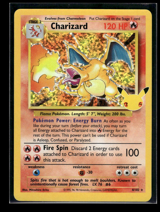 Charizard 4 - Celebrations: Classic Collection  - Classic Collection