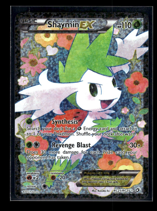 Shaymin-EX RC21/RC25 - Legendary Treasures  - Rare Ultra
