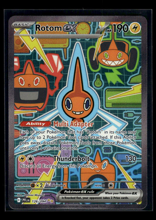 Rotom ex 126/094 - Phantasmal Flames  - Special Illustration Rare