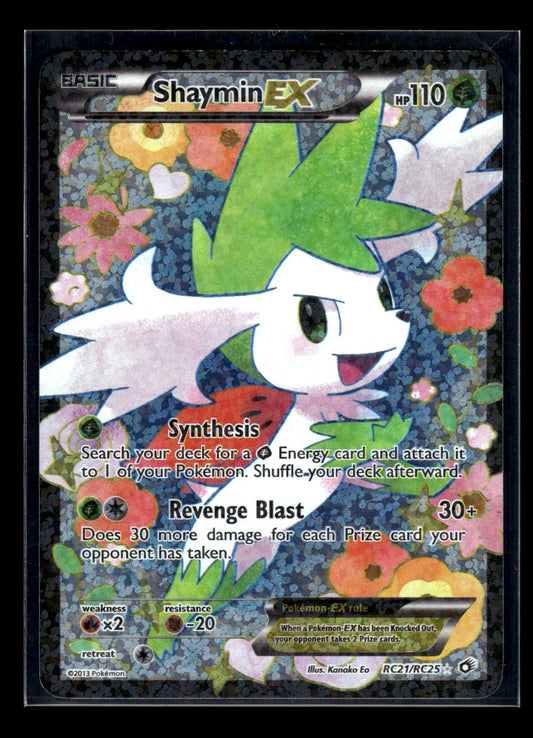 Shaymin-EX RC21/RC25 - Legendary Treasures  - Rare Ultra