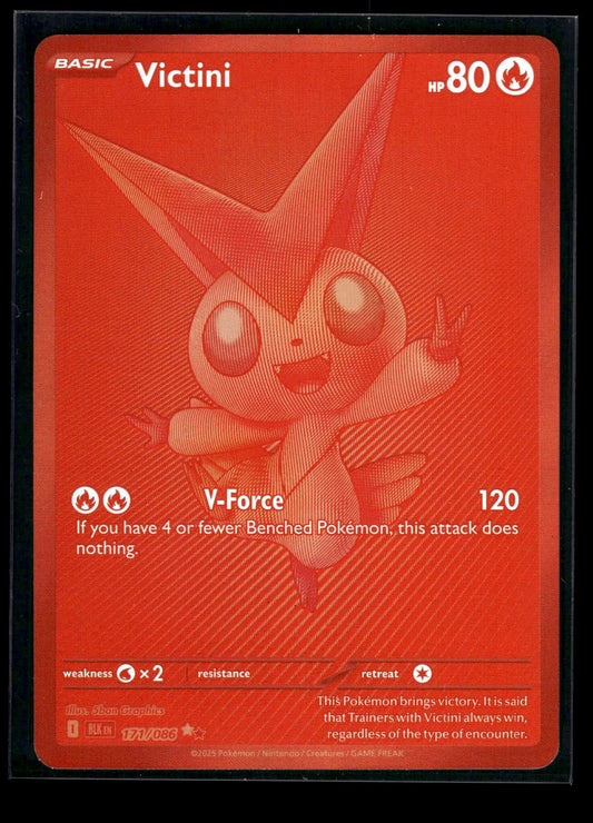 Victini 171/086 - Black Bolt  - Black White Rare