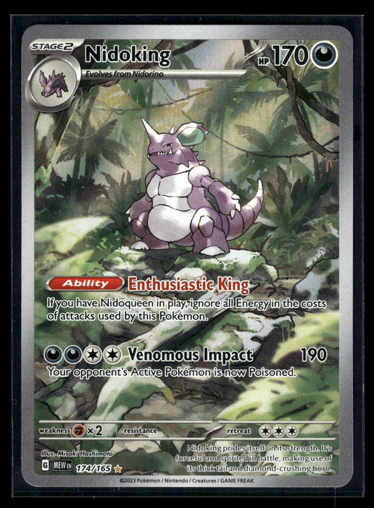 Nidoking 174/165 - 151  - Illustration Rare
