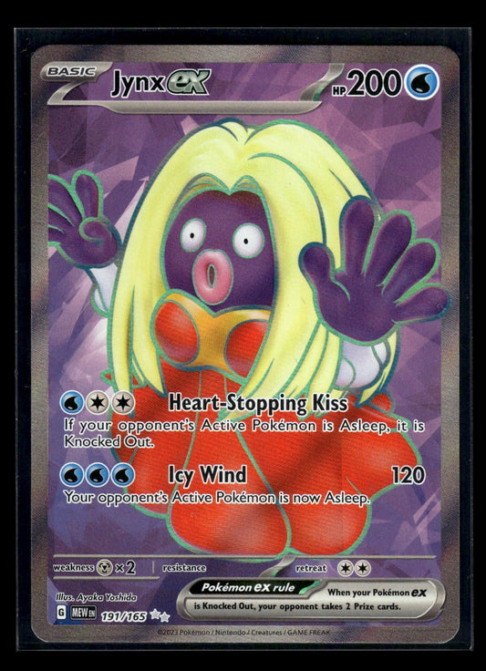 Jynx ex 191/165 - 151  - Ultra Rare