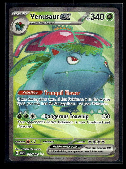 Venusaur ex 182/165 - 151  - Ultra Rare