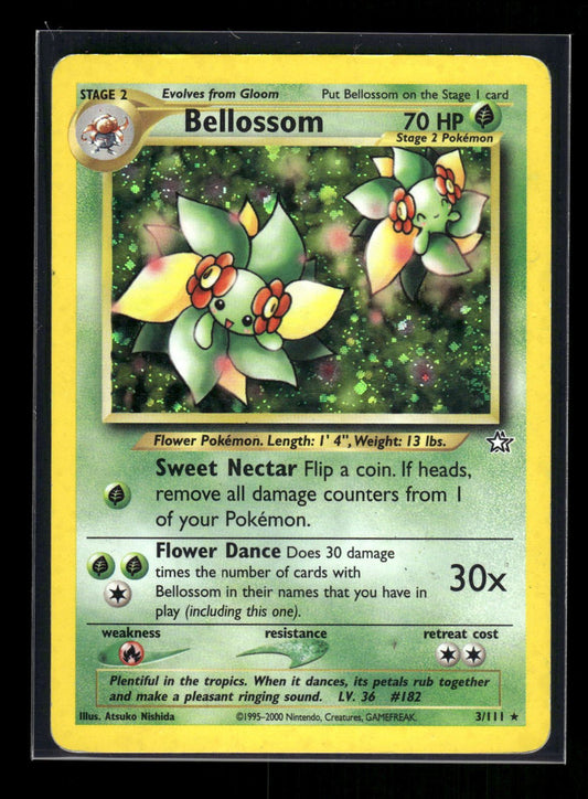 Bellossom 3/111 - Neo Genesis  - Rare Holo