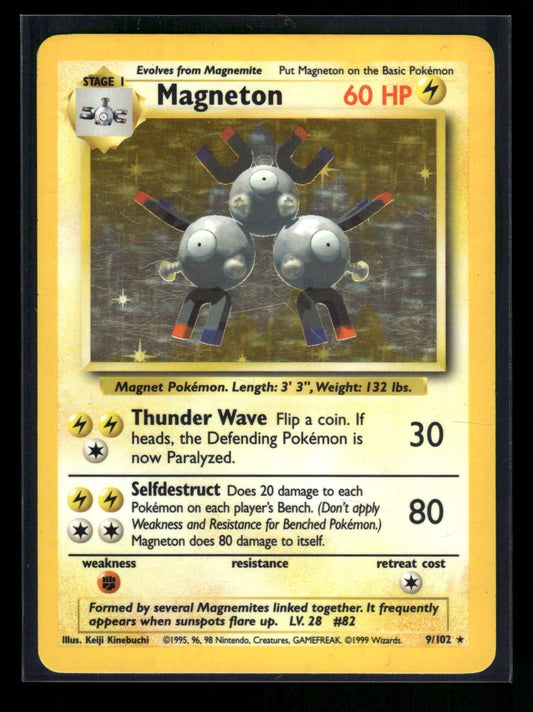 Magneton 9/102 - Base  - Rare Holo