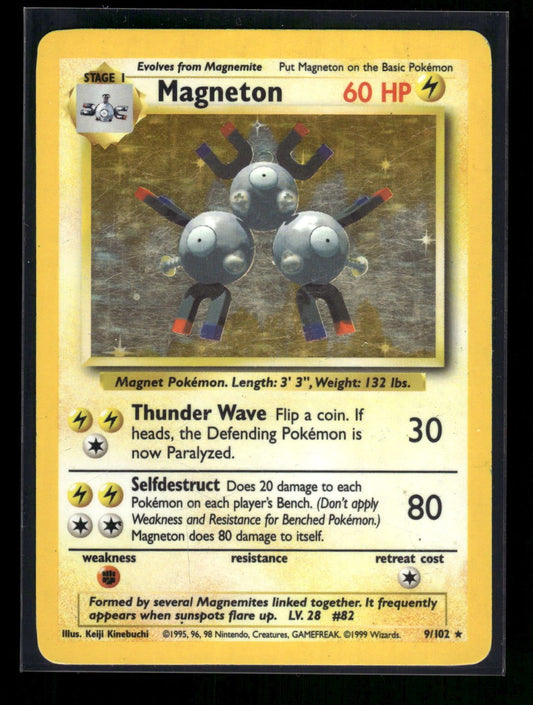 Magneton 9/102 - Base  - Rare Holo