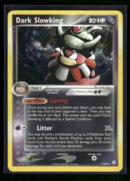 Dark Slowking 9/109 - Team Rocket Returns  - Rare Holo