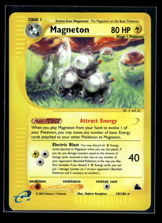 Magneton 19/144 - Skyridge  - Rare