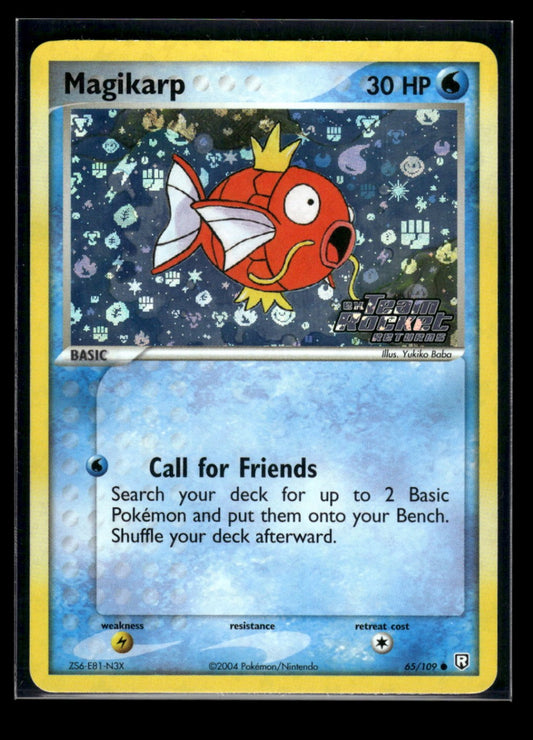 Magikarp 65/109 - Team Rocket Returns  - Common