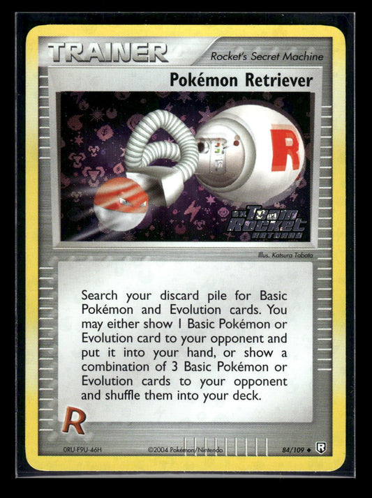 Pokémon Retriever 84/109 - Team Rocket Returns  - Uncommon