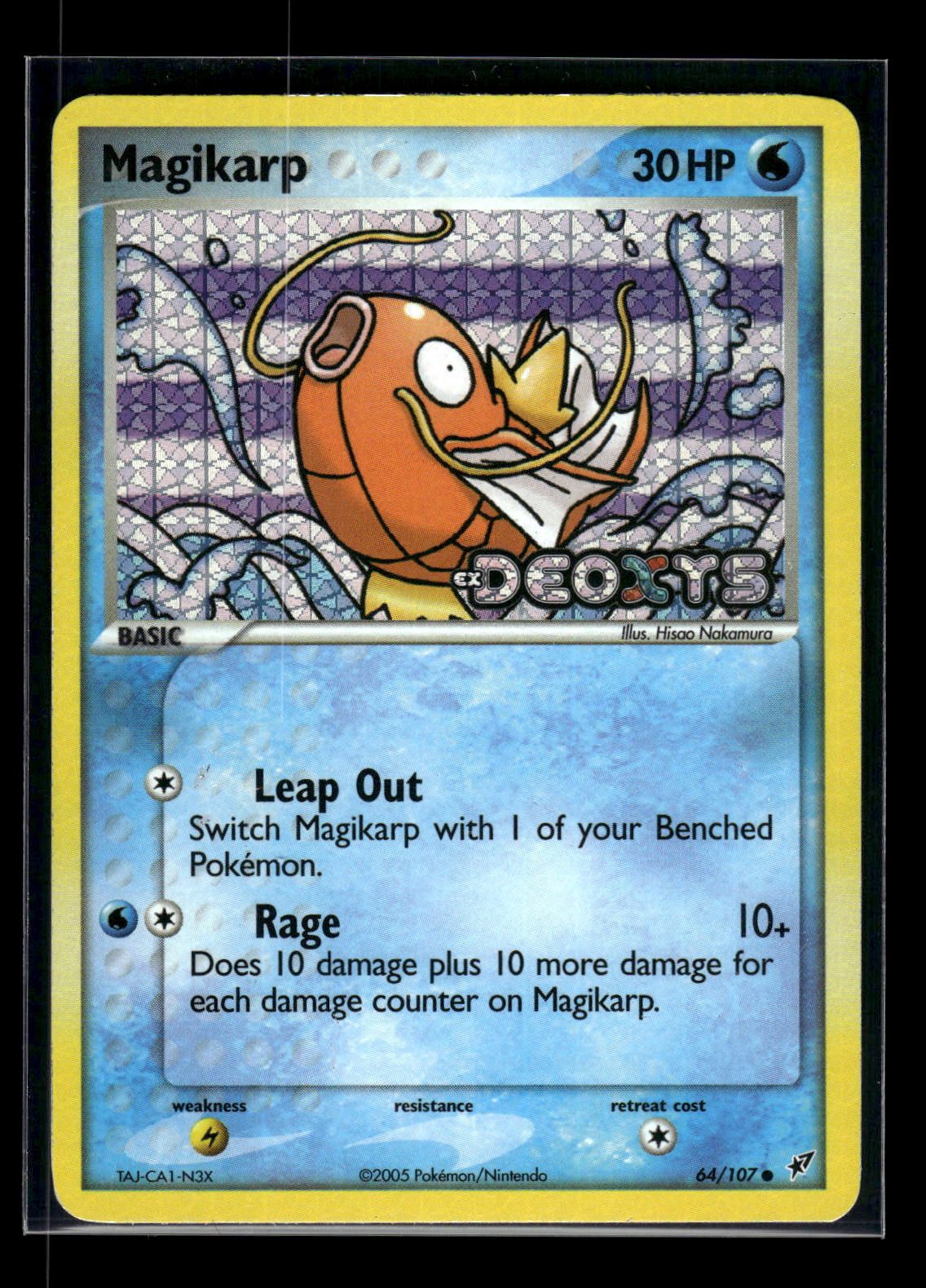 Magikarp 64/107 - Deoxys  - Common
