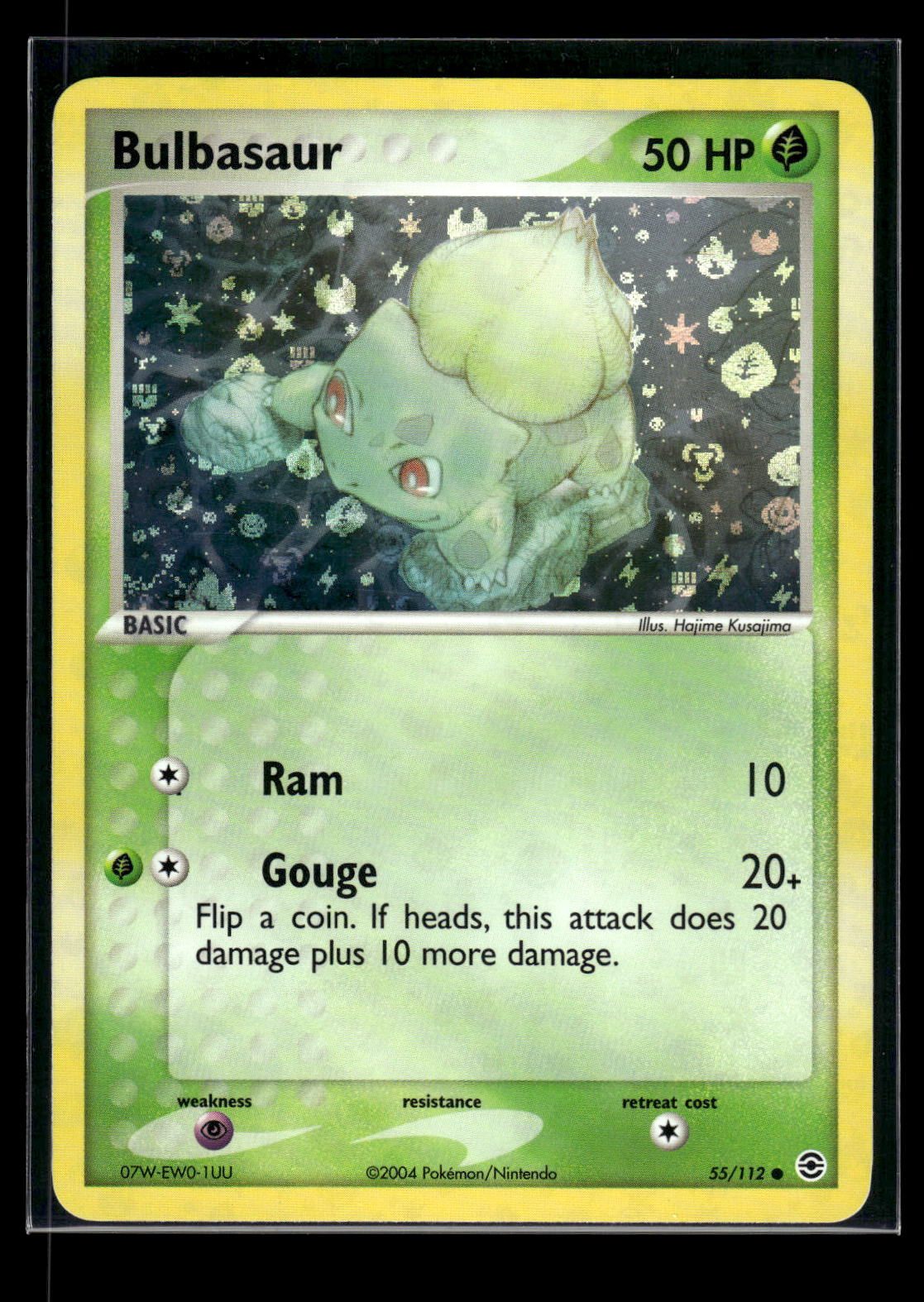 Bulbasaur 55/112 - FireRed & LeafGreen  - Common