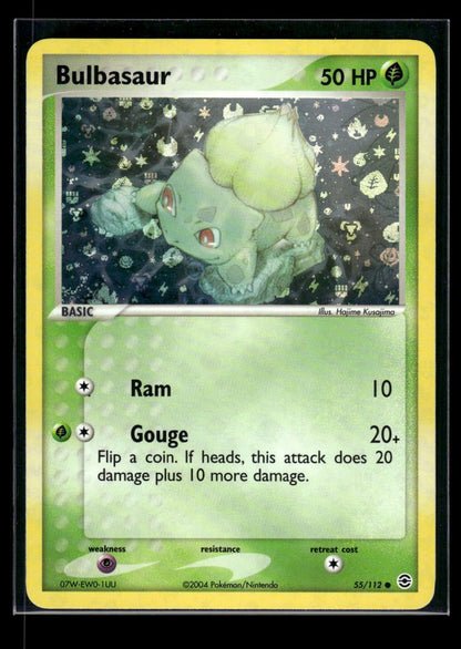 Bulbasaur 55/112 - FireRed & LeafGreen  - Common