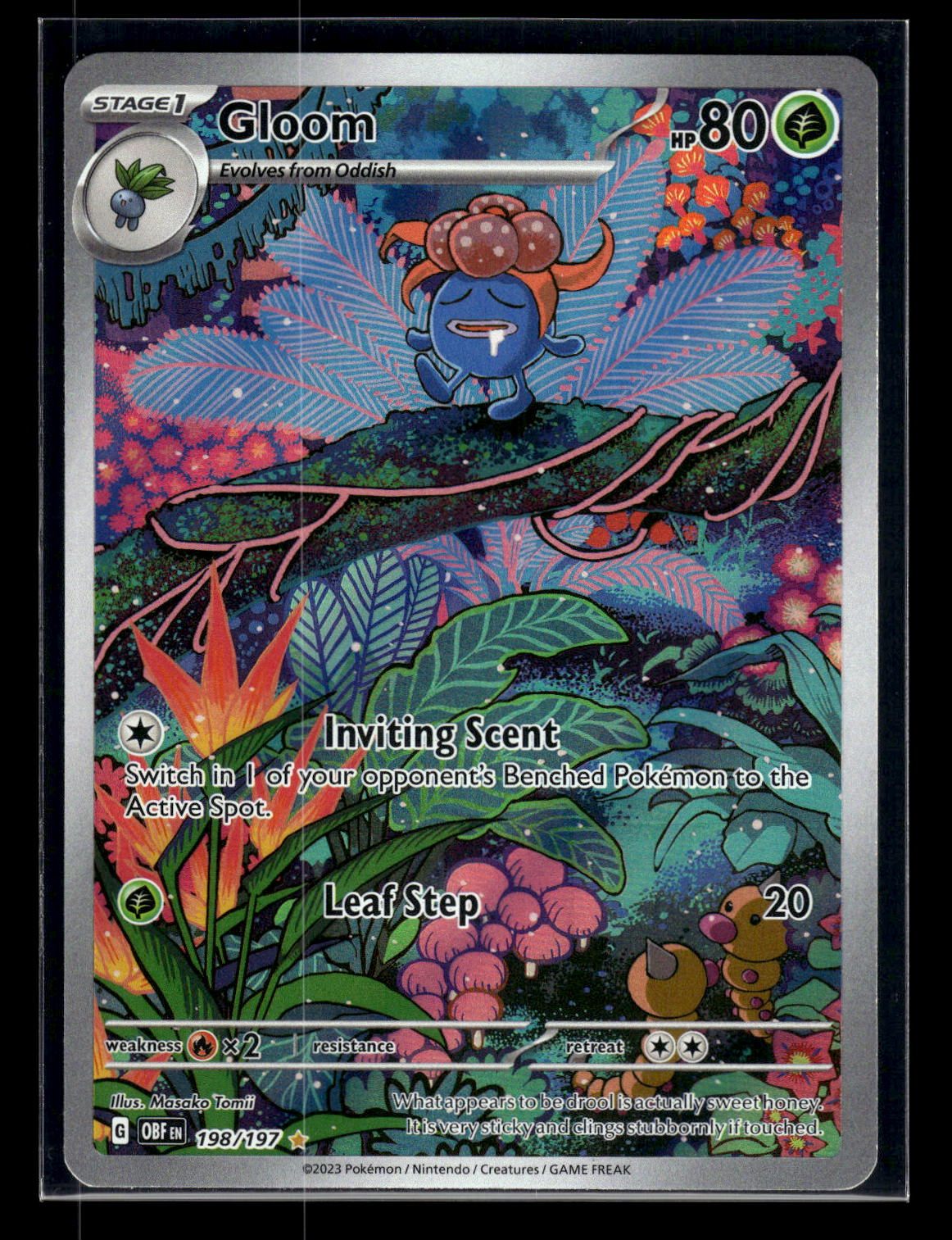 Gloom 198/197 - Obsidian Flames  - Illustration Rare