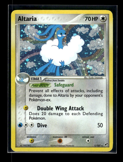 Altaria 1/107 - Deoxys  - Rare Holo