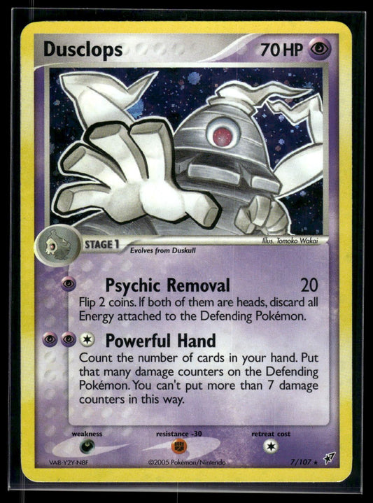 Dusclops 7/107 - Deoxys  - Rare Holo