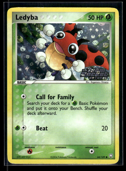 Ledyba 64/109 - Team Rocket Returns  - Common