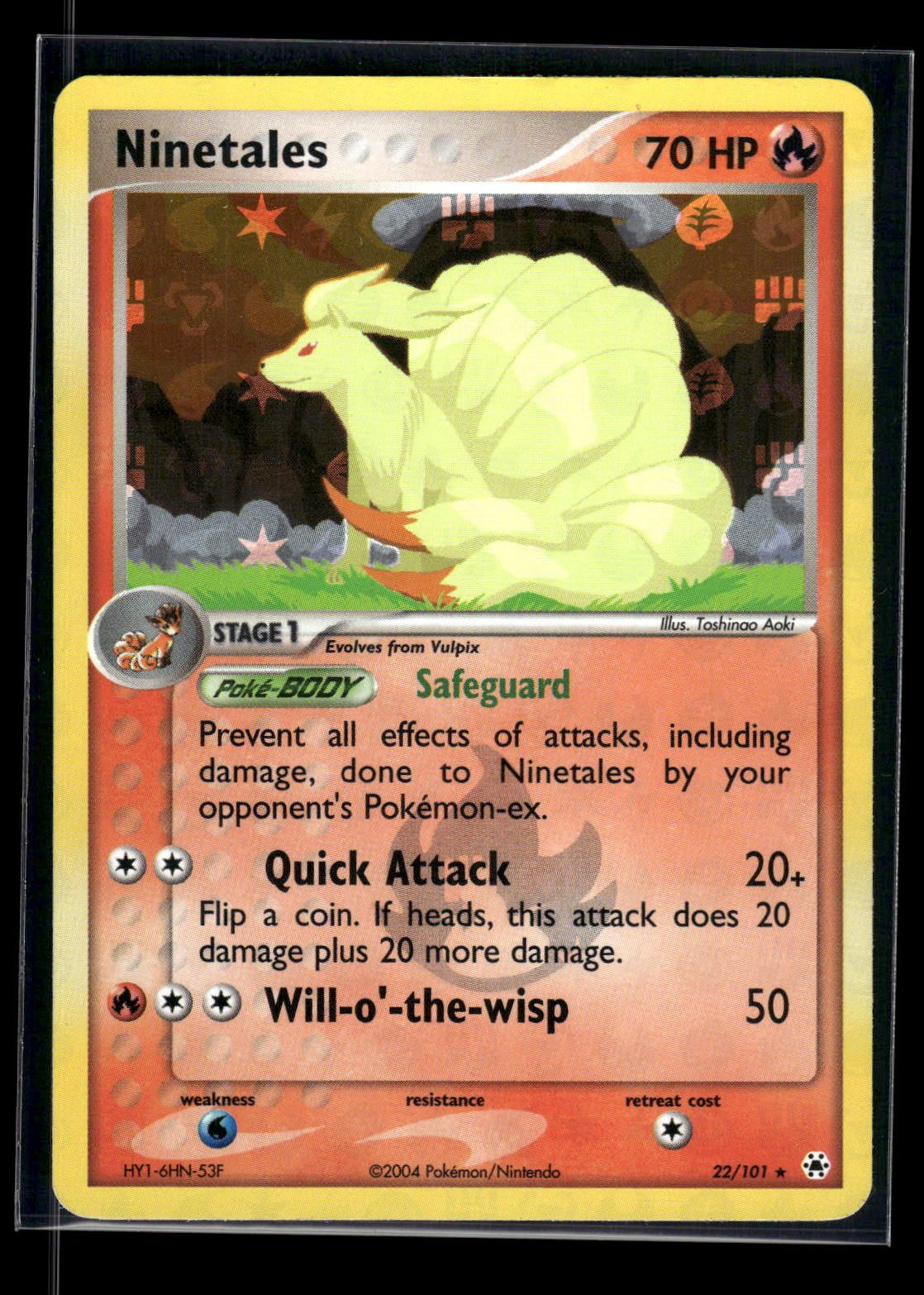 Ninetales 22/101 - Hidden Legends  - Rare
