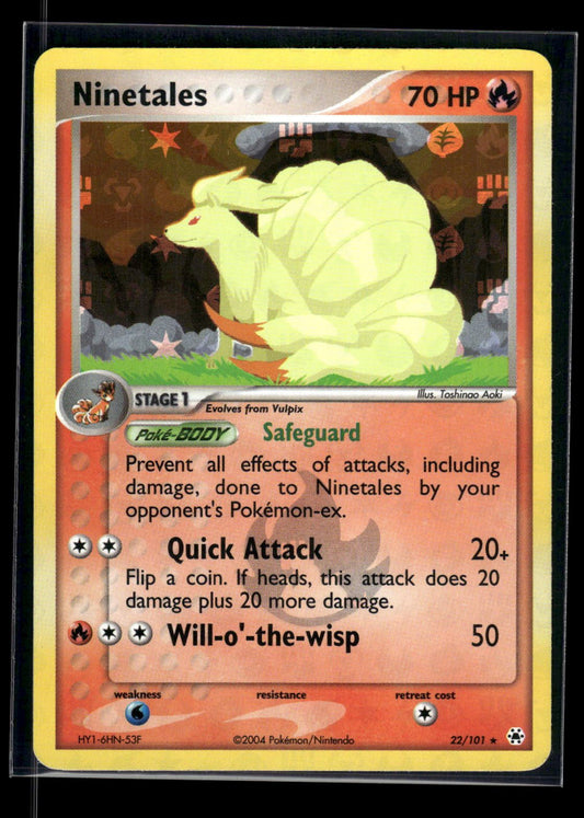 Ninetales 22/101 - Hidden Legends  - Rare