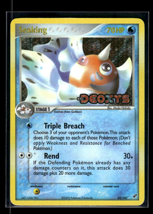 Seaking 24/107 - Deoxys  - Rare