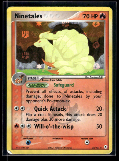 Ninetales 22/101 - Hidden Legends  - Rare