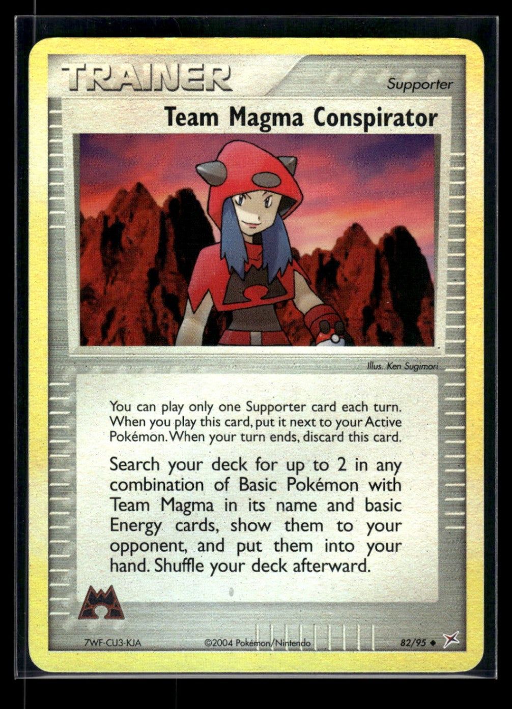 Team Magma Conspirator 82/95 - Team Magma vs Team Aqua  - Uncommon