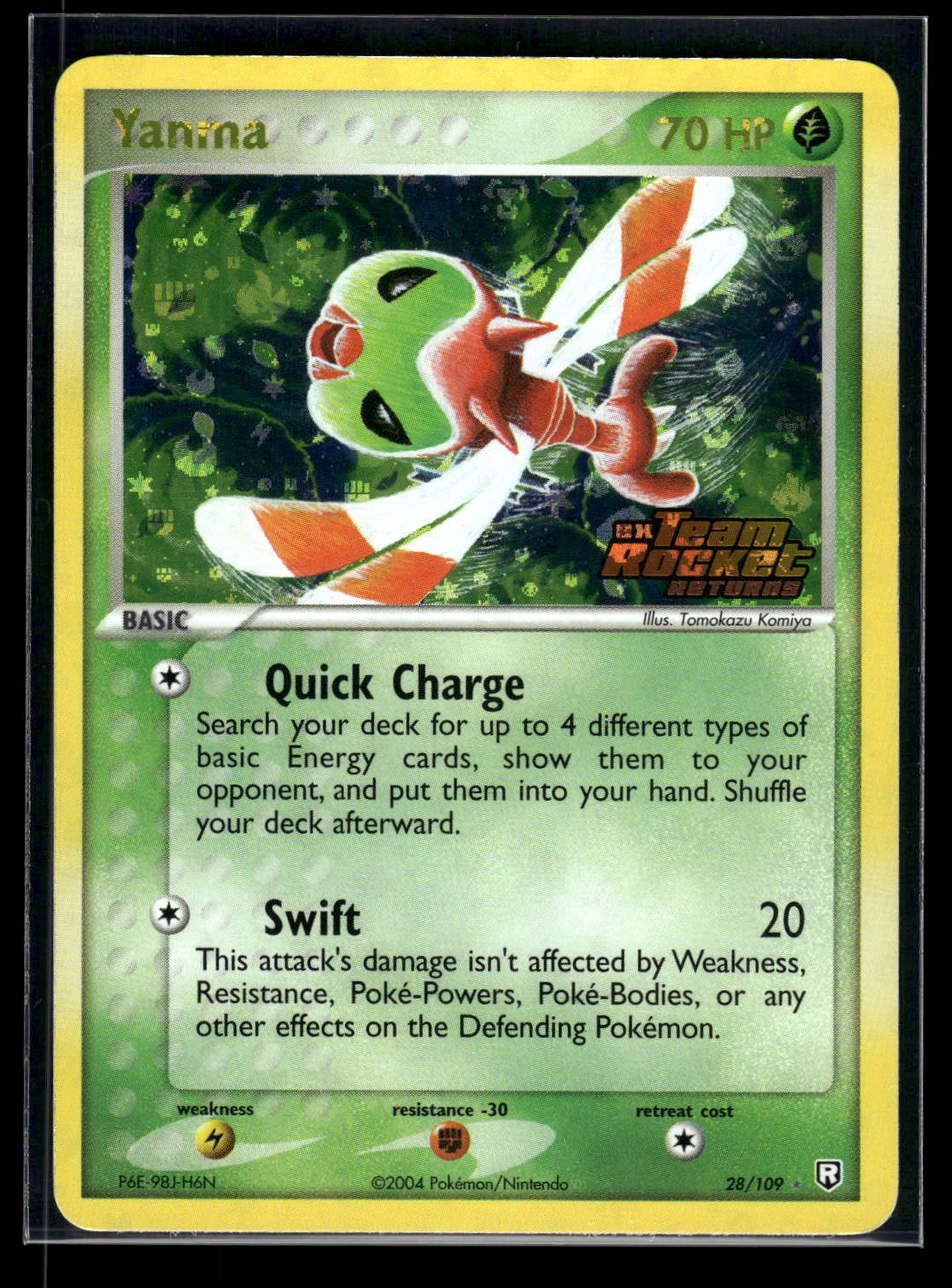 Yanma 28/109 - Team Rocket Returns  - Rare