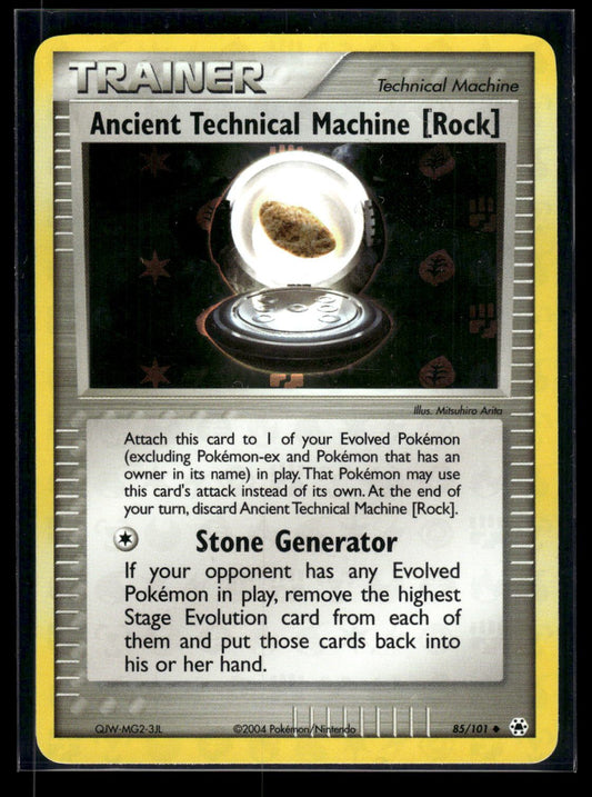 Ancient Technical Machine [Rock] 85/101 - Hidden Legends  - Uncommon