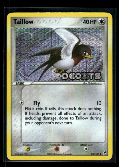 Taillow 80/107 - Deoxys  - Common