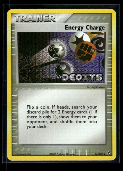 Energy Charge 86/107 - Deoxys  - Uncommon