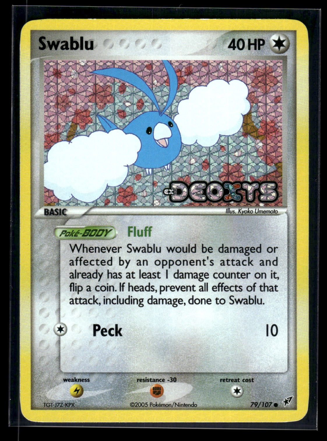 Swablu 79/107 - Deoxys  - Common