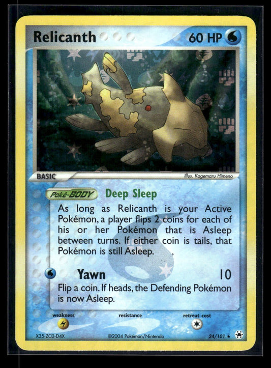 Relicanth 24/101 - Hidden Legends  - Rare