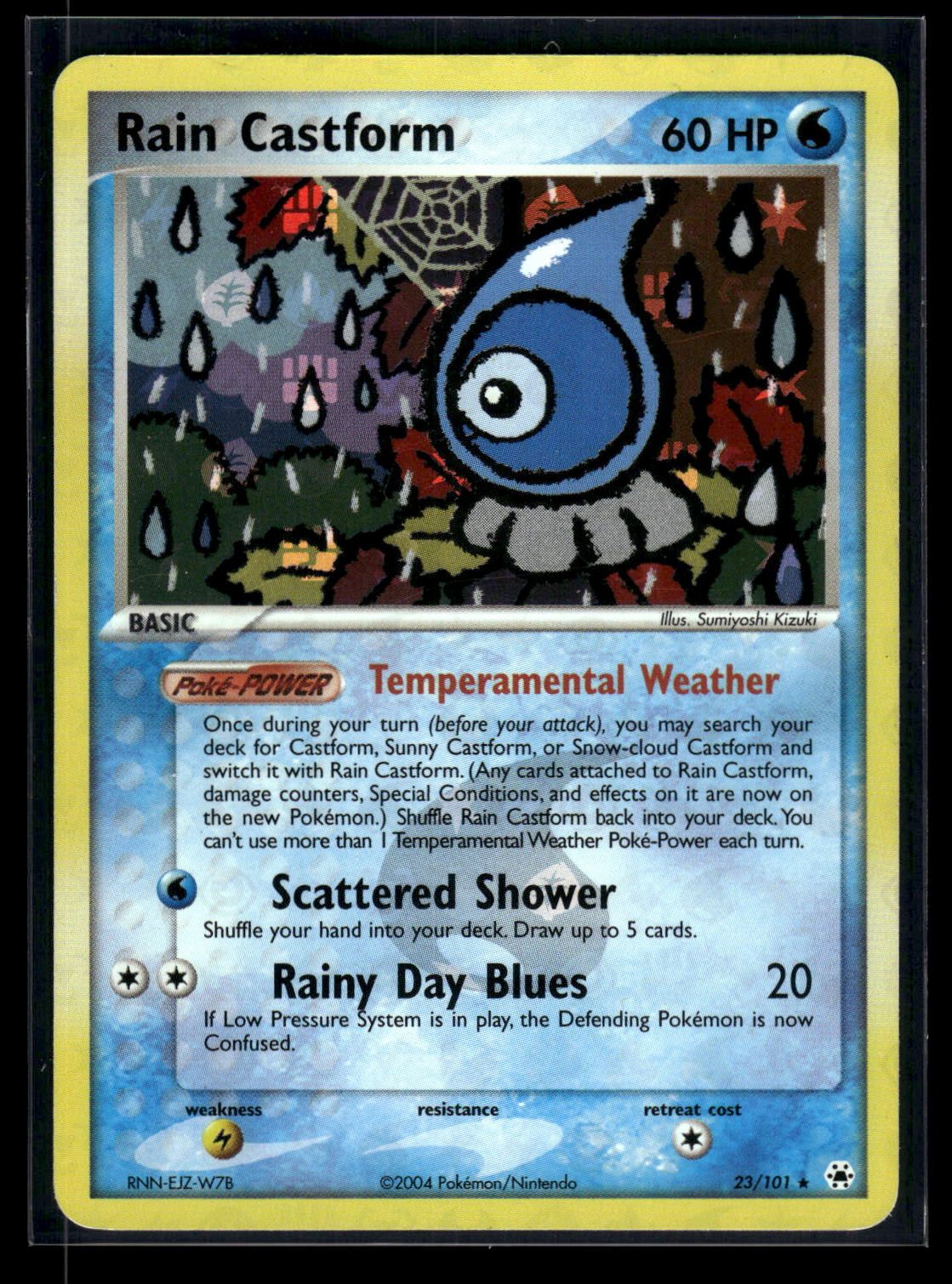 Rain Castform 23/101 - Hidden Legends  - Rare