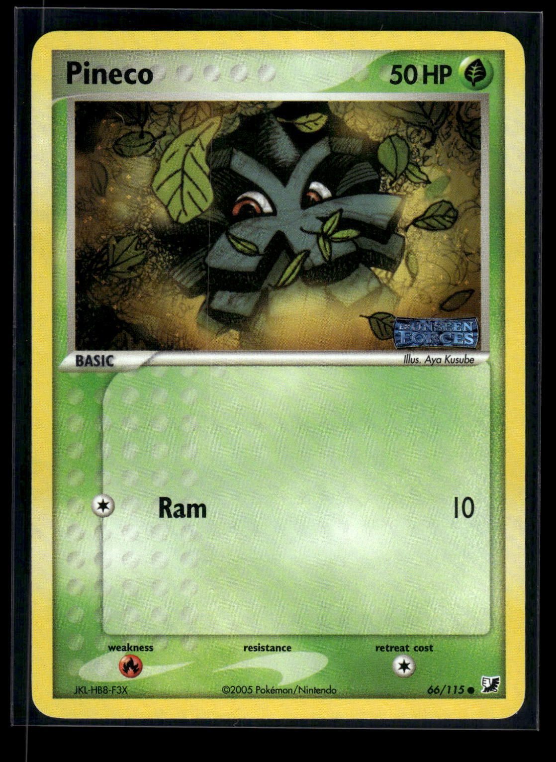 Pineco 66/115 - Unseen Forces  - Common