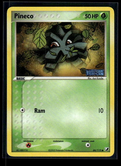 Pineco 66/115 - Unseen Forces  - Common