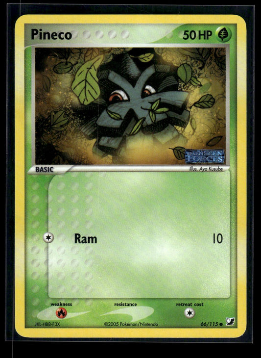 Pineco 66/115 - Unseen Forces  - Common