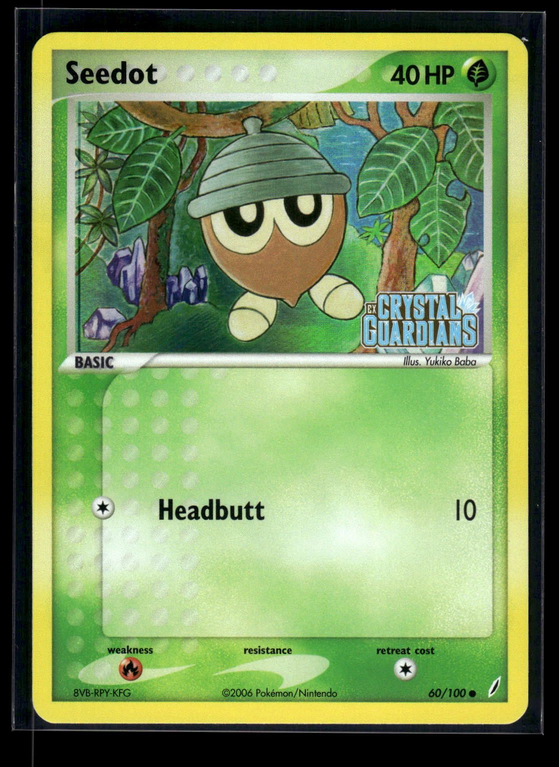 Seedot 60/100 - Crystal Guardians  - Common