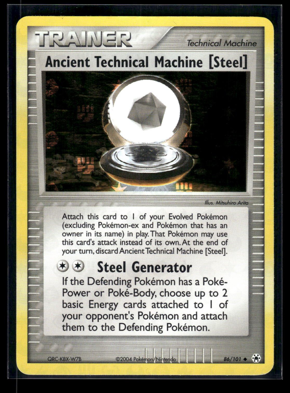 Ancient Technical Machine [Steel] 86/101 - Hidden Legends  - Uncommon