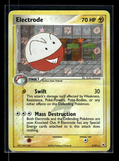 Electrode 5/101 - Hidden Legends  - Rare Holo