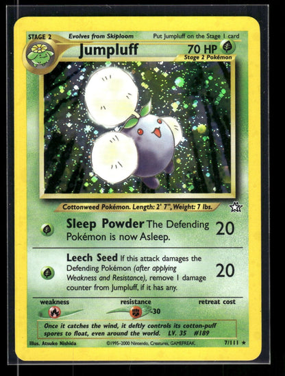 Jumpluff 7/111 - Neo Genesis  - Rare Holo