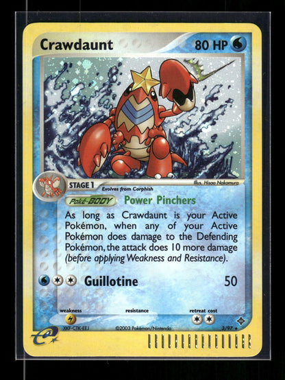 Crawdaunt 3/97 - Dragon  - Rare Holo