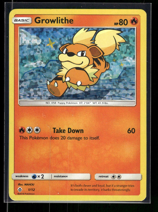 Growlithe 1/12 - McDonald's Collection 2018