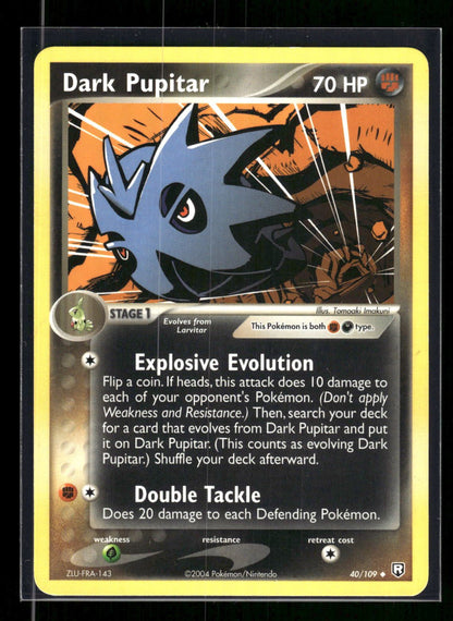Dark Pupitar 40/109 - Team Rocket Returns  - Uncommon