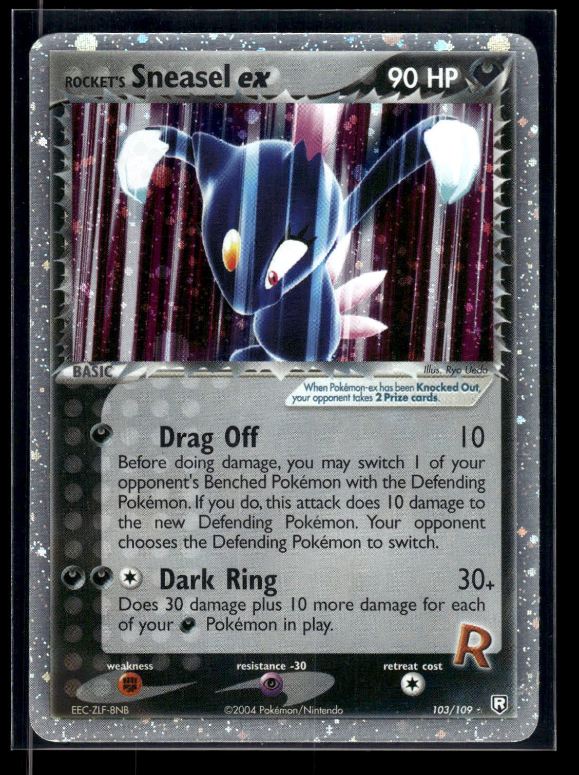 Rocket's Sneasel ex 103/109 - Team Rocket Returns  - Rare Holo EX