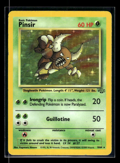 Pinsir 9/64 - Jungle  - Rare Holo