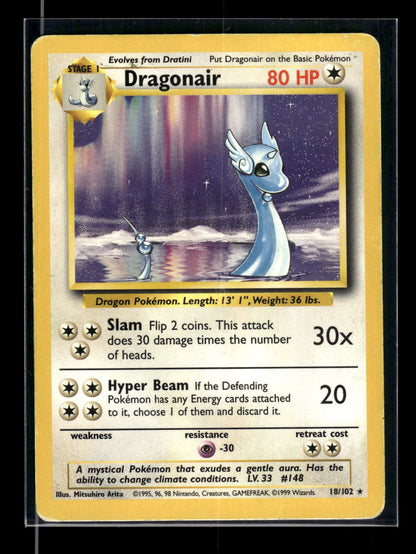 Dragonair 18/102 - Base  - Rare