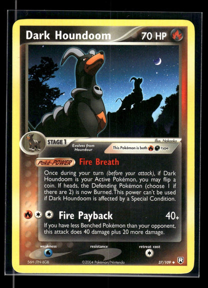 Dark Houndoom 37/109 - Team Rocket Returns  - Uncommon